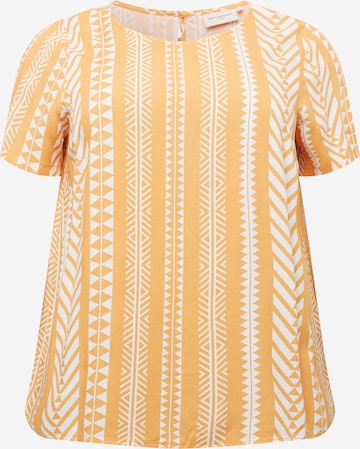 ONLY Carmakoma T-Shirt 'MARRAKESH' in Orange: predná strana