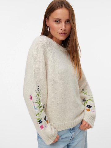 VERO MODA Pullover 'VMASTER' i beige: forside