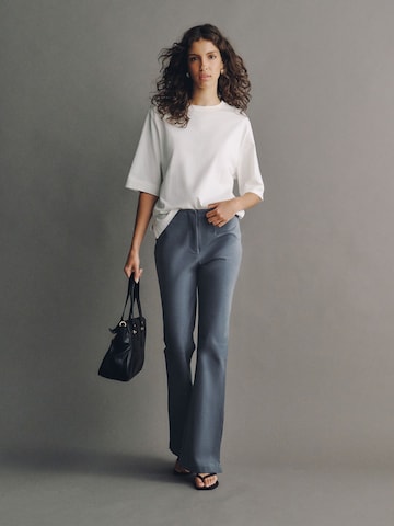 Next - Bootcut Pantalón en gris