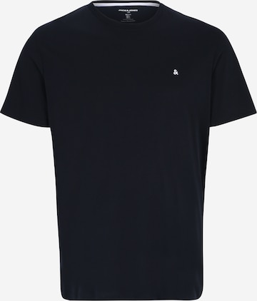 T-Shirt 'Paulos' Jack & Jones Plus en bleu : devant