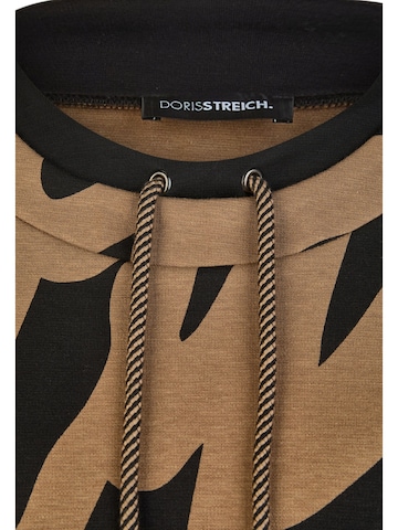 Doris Streich Sweatshirt in Braun