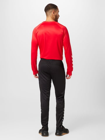 Effilé Pantalon de sport 'AUTHENTIC' Hummel en noir