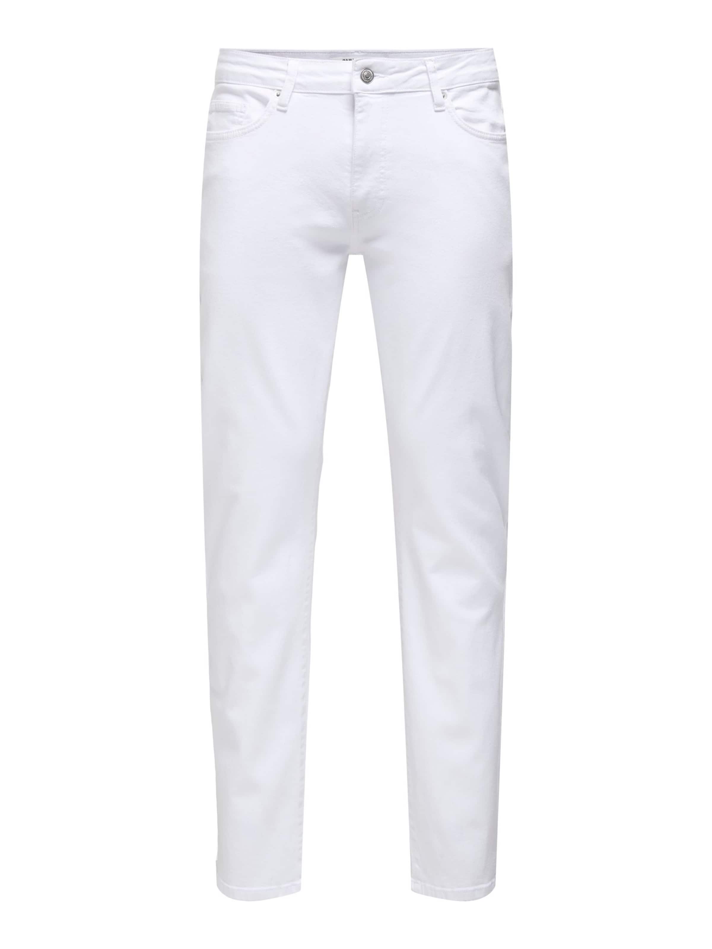 Only & Sons - regular Vaquero 'ONSWEFT' en blanco: frente