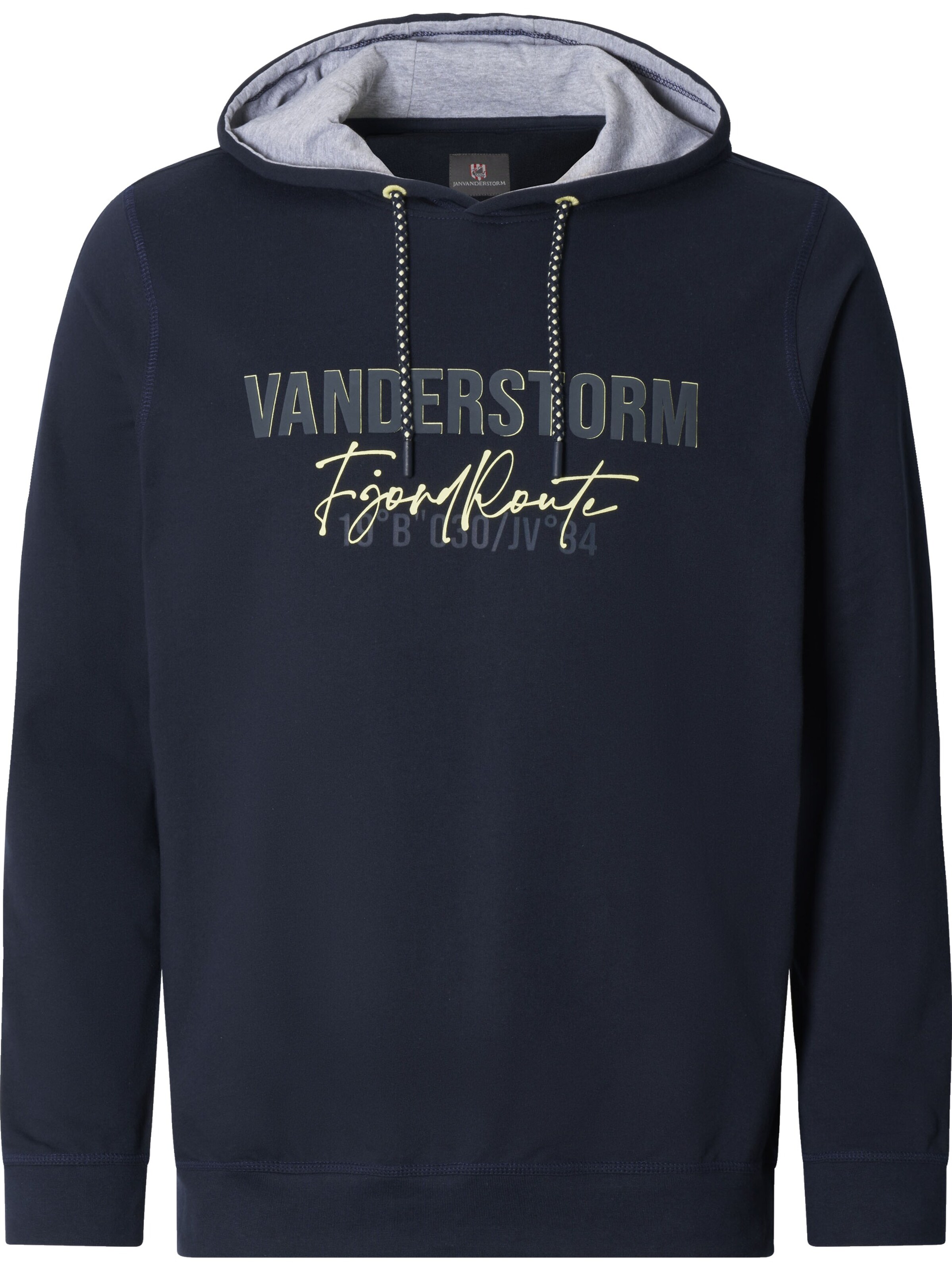 Jan Vanderstorm Sweatshirt 'Ledvor' in Yellow