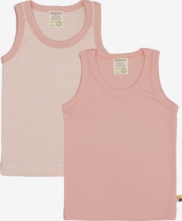 loud + proud Unterhemd in Pink: Vorderseite