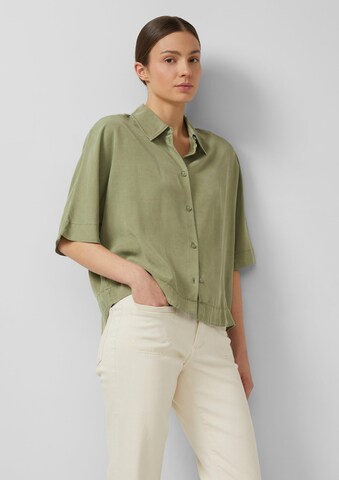 s.Oliver Bluse in Grün: Vorderseite