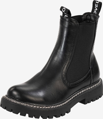 Chelsea Boots 'Dedej' Palado en noir : devant