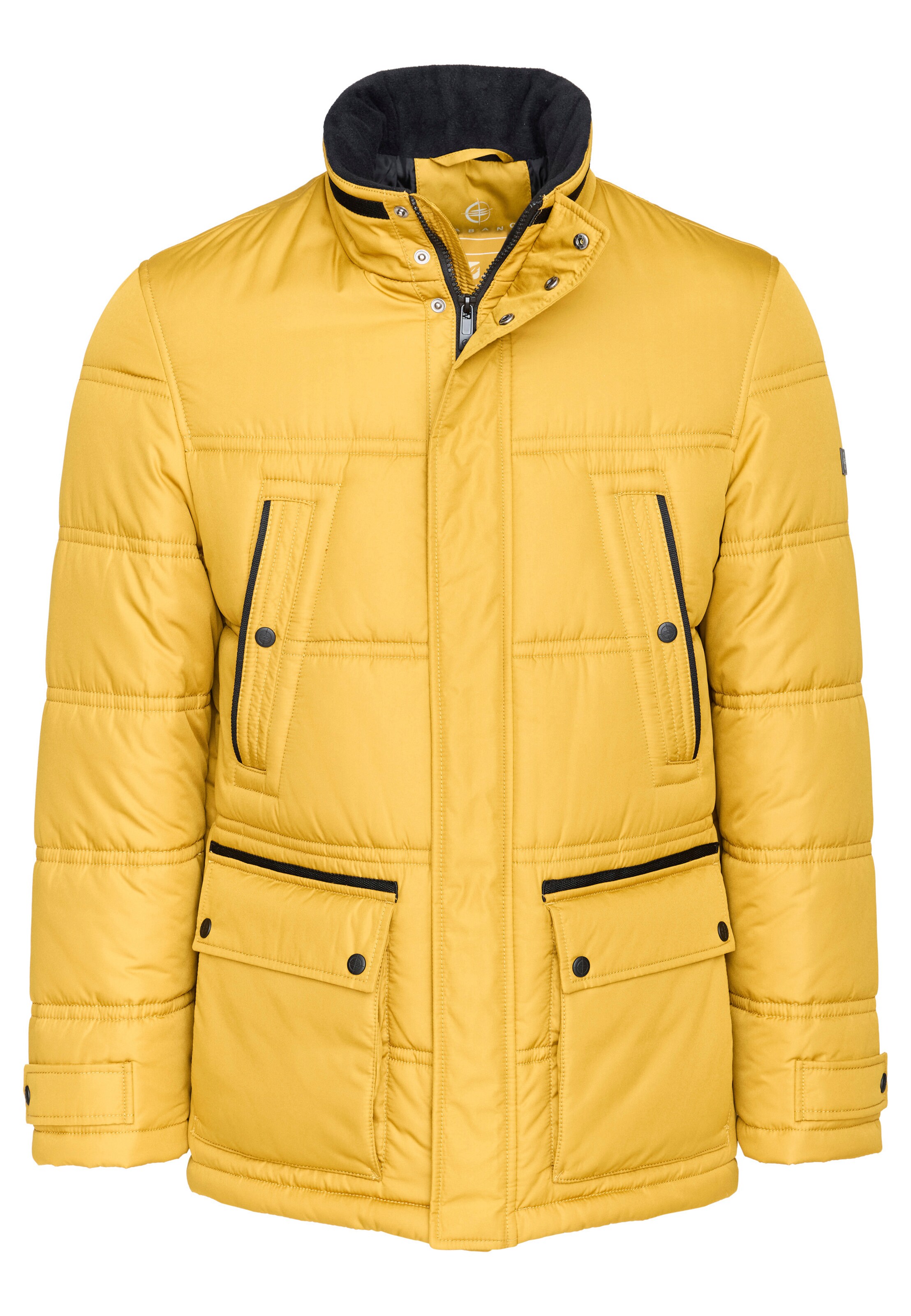 CABANO Winterjacke in Gelb: Vorderseite