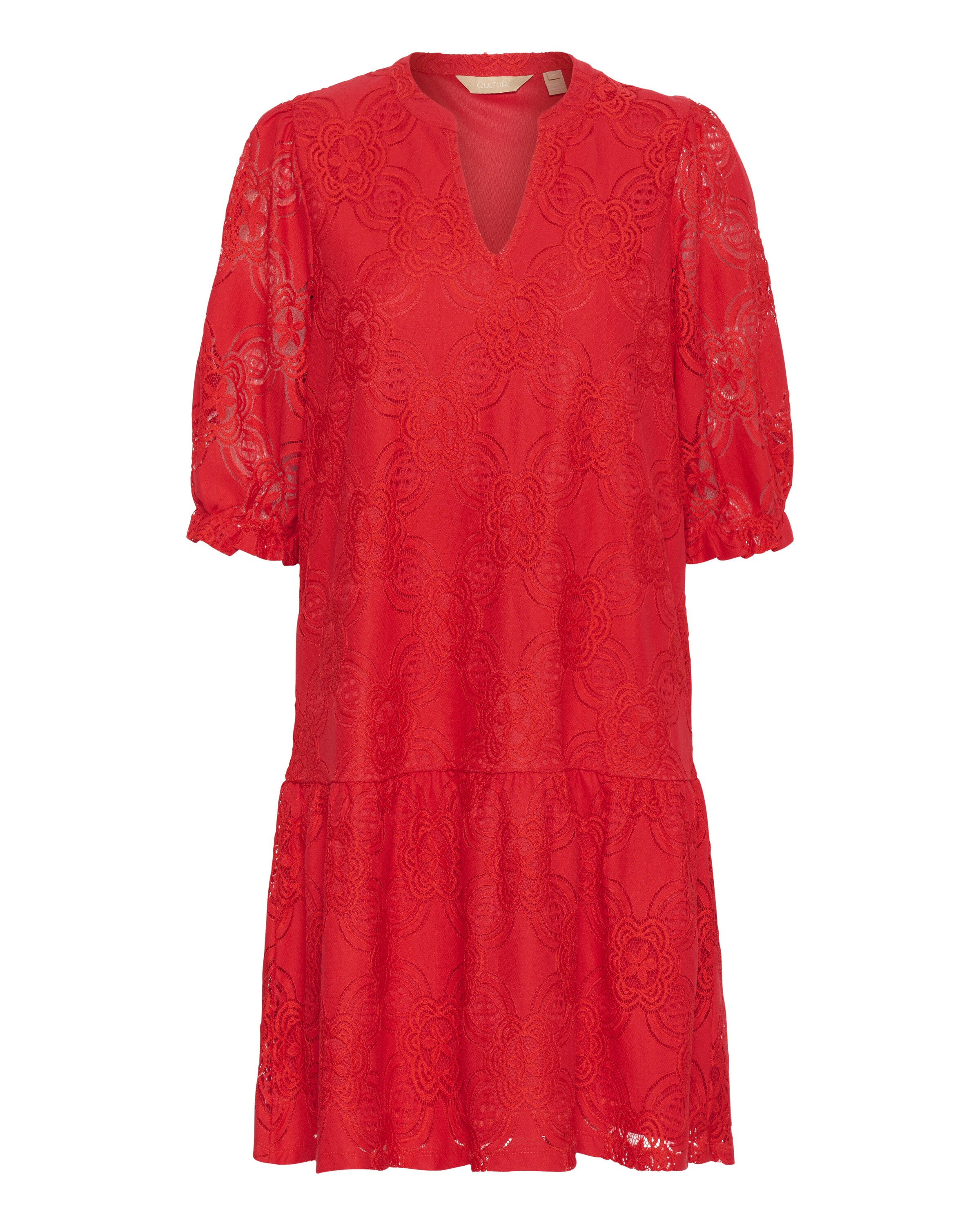 CULTURE Kjole i rød: forside
