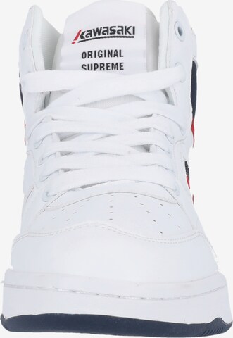 KAWASAKI Sneakers hoog 'Supreme' in Wit
