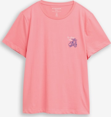 TOM TAILOR - Camiseta en rosa: frente