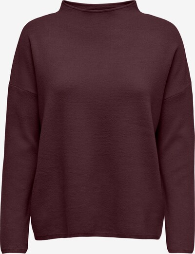 Only Petite Pullover 'New Dallas' in bordeaux, Produktansicht