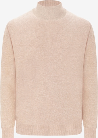 Distretto12 Trui 'Pietro' in Beige: voorkant