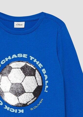 T-Shirt s.Oliver en bleu