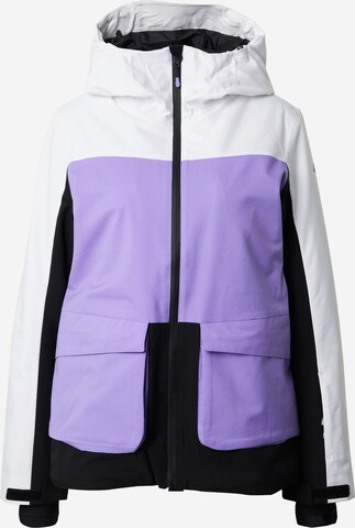 4F Athletic Jacket in Purple: front
