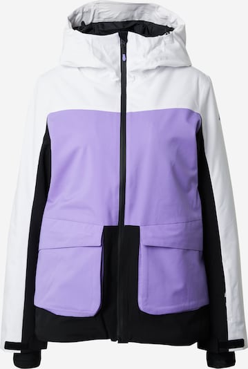 4F Sportjacke in lavendel / schwarz / offwhite, Produktansicht