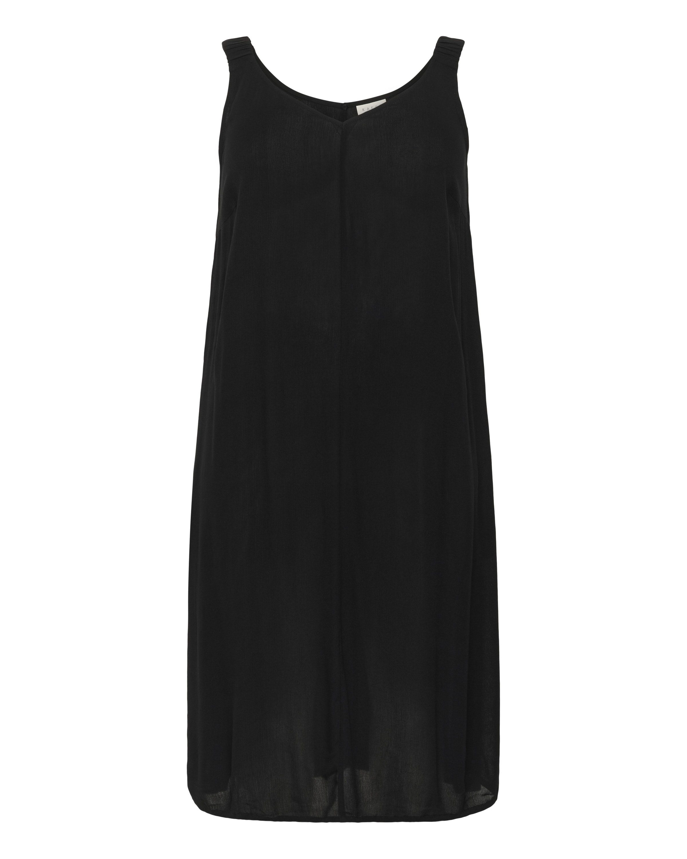 KAFFE CURVE - Vestido 'KCcaisy Ami' en negro: frente