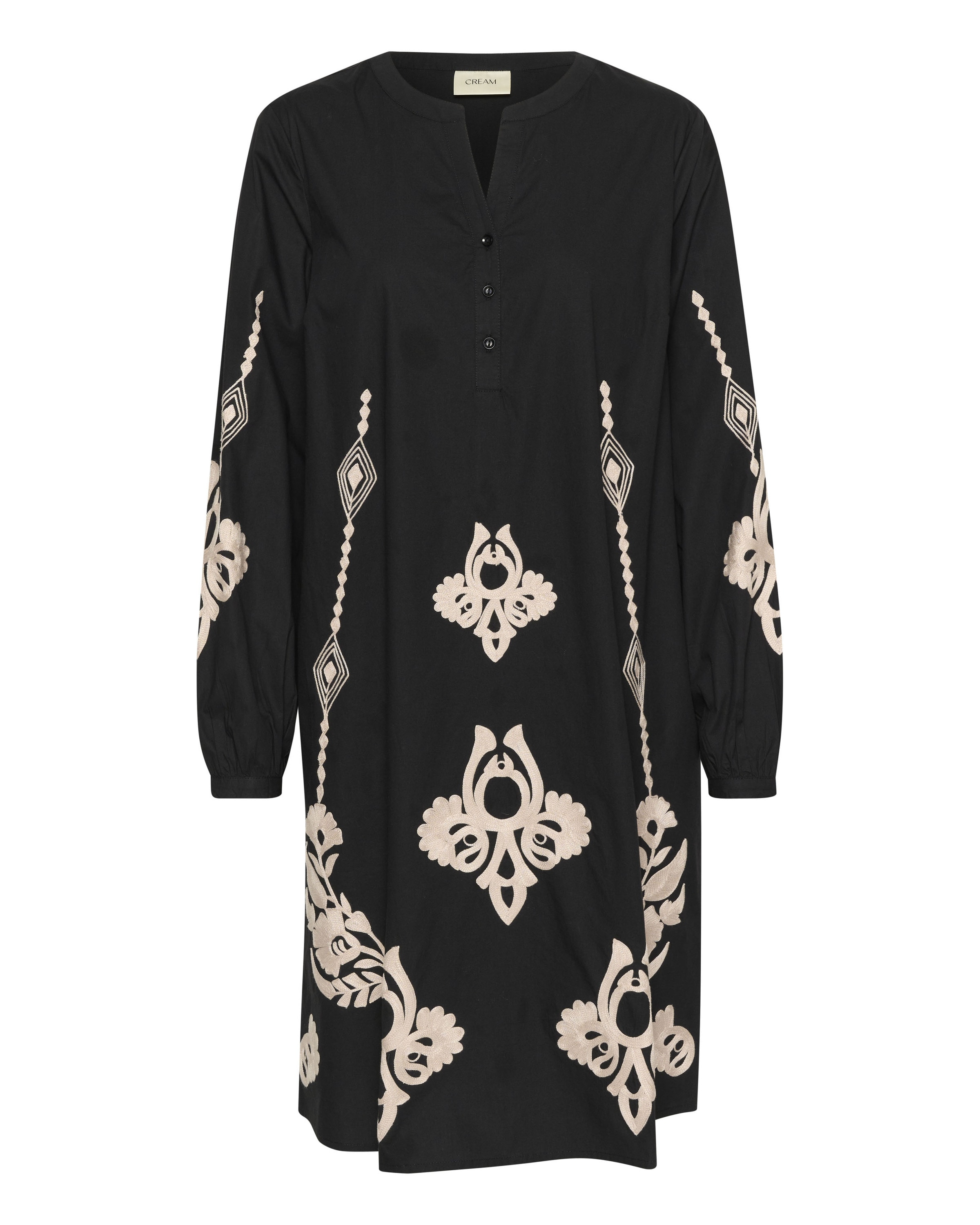 Cream Klänning 'Ipilo' i svart: framsida