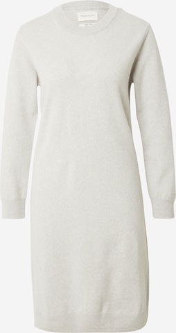 GANT Трикотажное платье в Серый: спереди