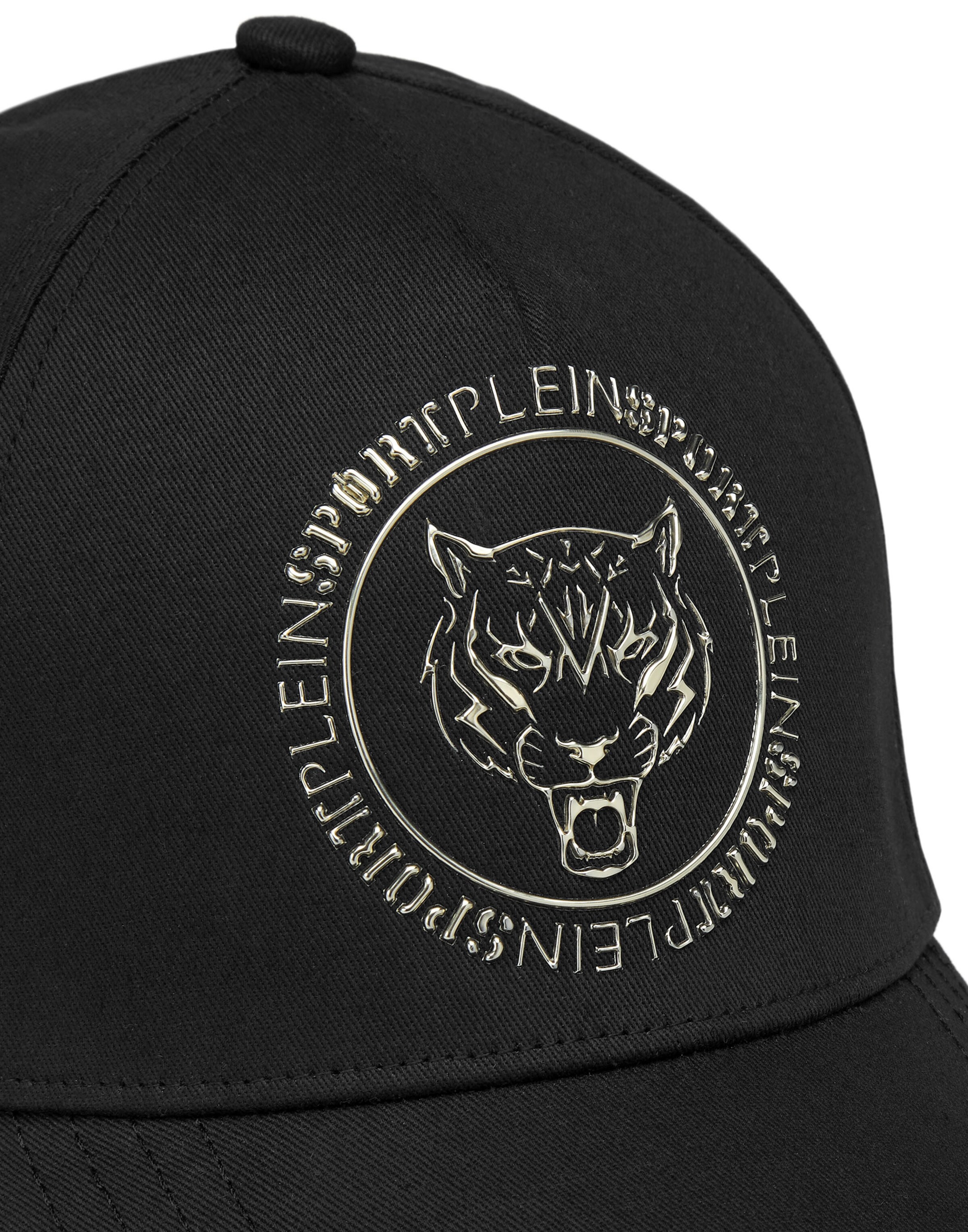Plein Sport - Gorra 'Tiger' en negro