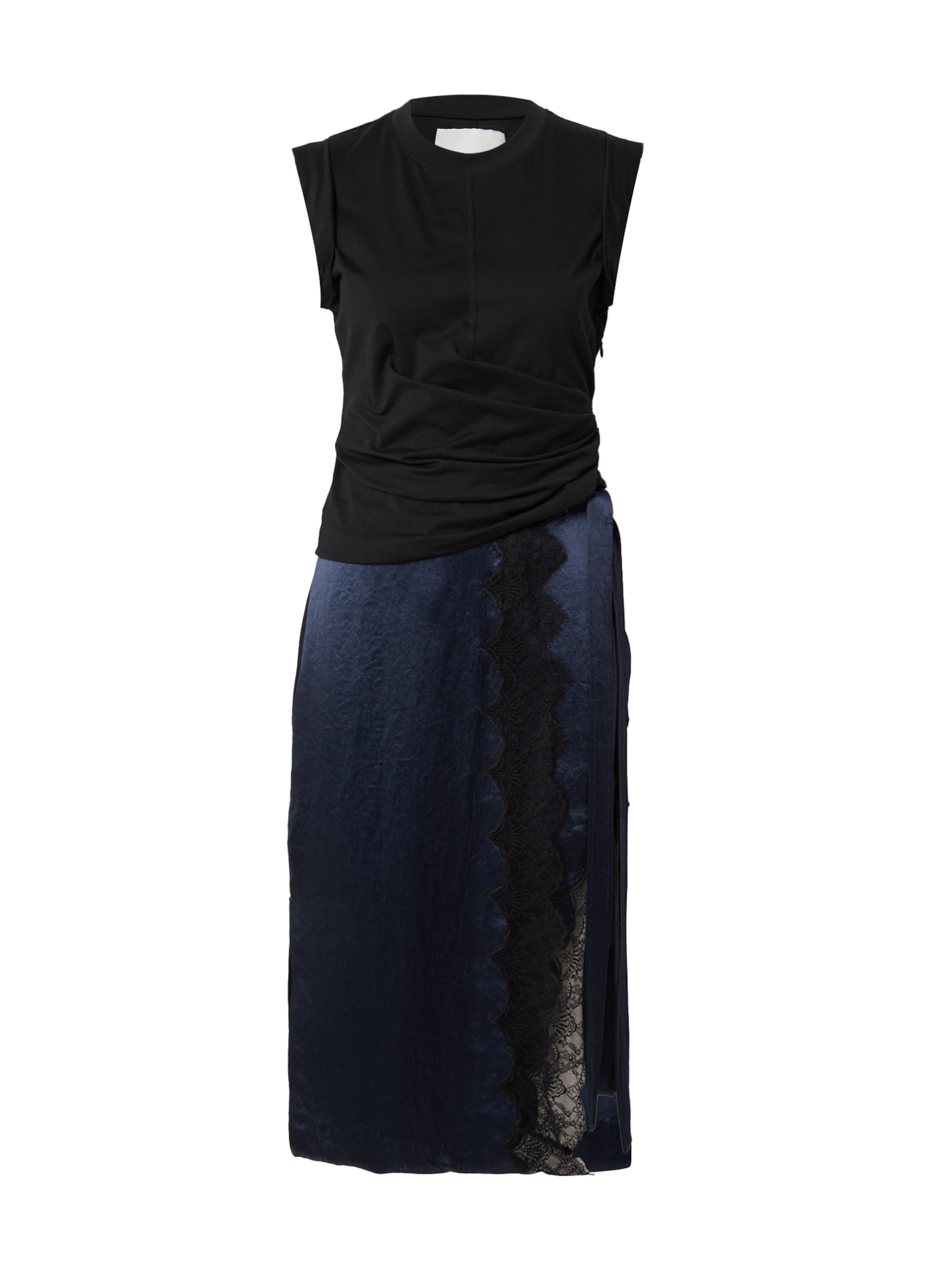 3.1 Phillip Lim Kleid 'ENDLESS LOOP' in Schwarz: Vorderseite