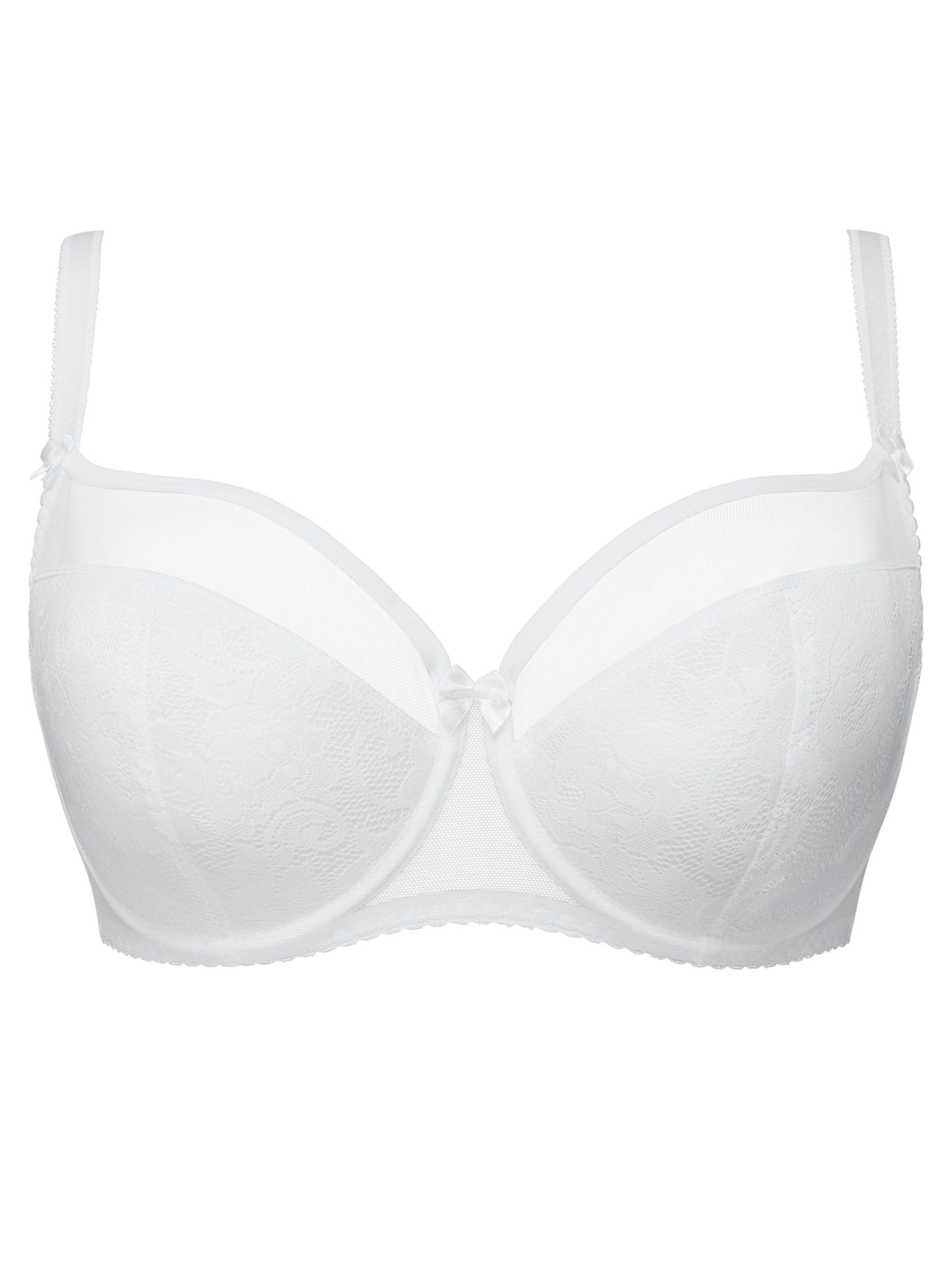 Azal T-shirt Bra 'Anita' in White: front