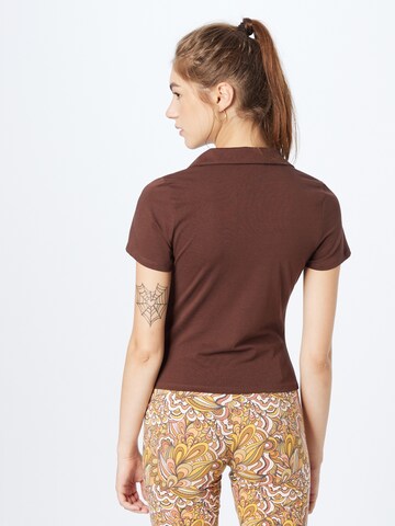 Monki Shirt in Brown