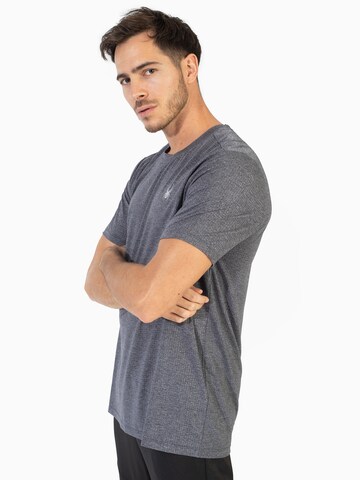 T-Shirt fonctionnel Spyder en gris