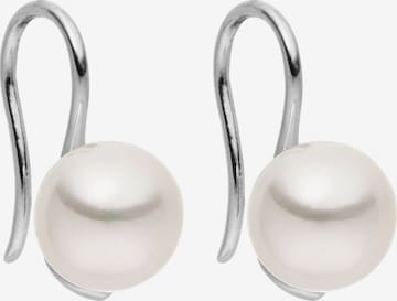 PURELEI Oorbellen 'Pure Pearl' in Zilver: voorkant
