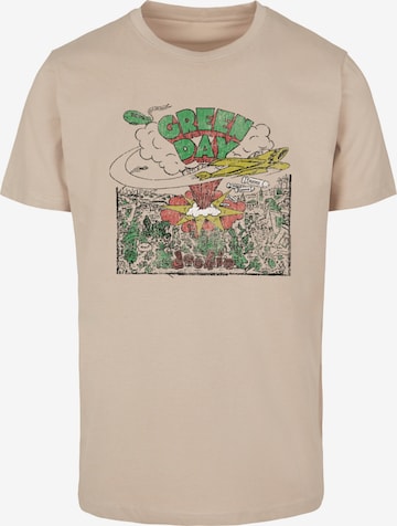 Merchcode Paita 'Green Day Dookie Cover' värissä beige: etupuoli