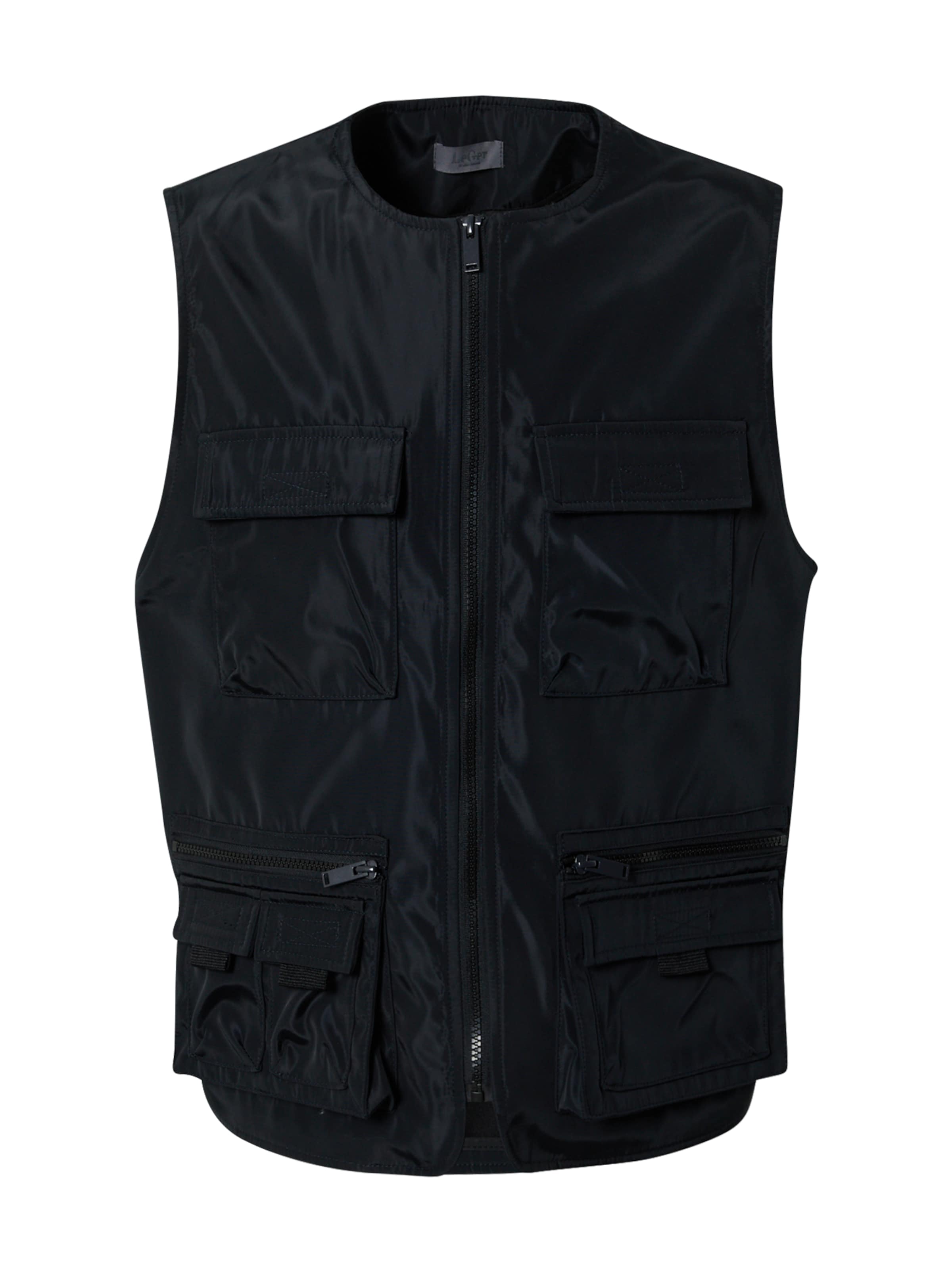 Men Jackets | LeGer by Lena Gercke Vest 'Emil' in Black - KA98003