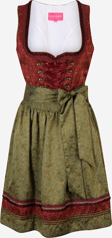 Dirndl Krüger Madl en rouge : devant