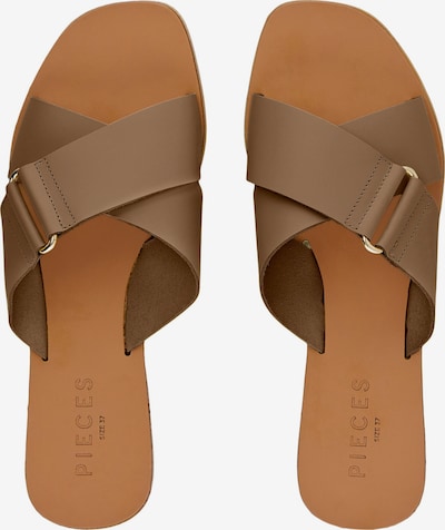 PIECES Mules in Brown, Item view