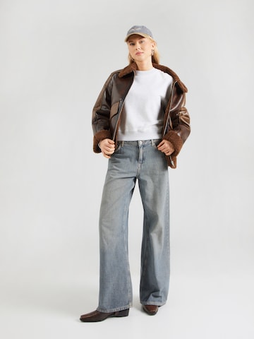 Abercrombie & Fitch Bluzka sportowa 'CLASSIC' w kolorze szary