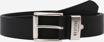 Ceinture MUSTANG en noir : devant