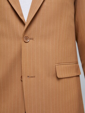 ABOUT YOU x Kevin Trapp Regular fit Suit Jacket 'Fiete' in Brown