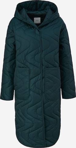 s.Oliver BLACK LABEL Демисезонное пальто в Зеленый: спереди