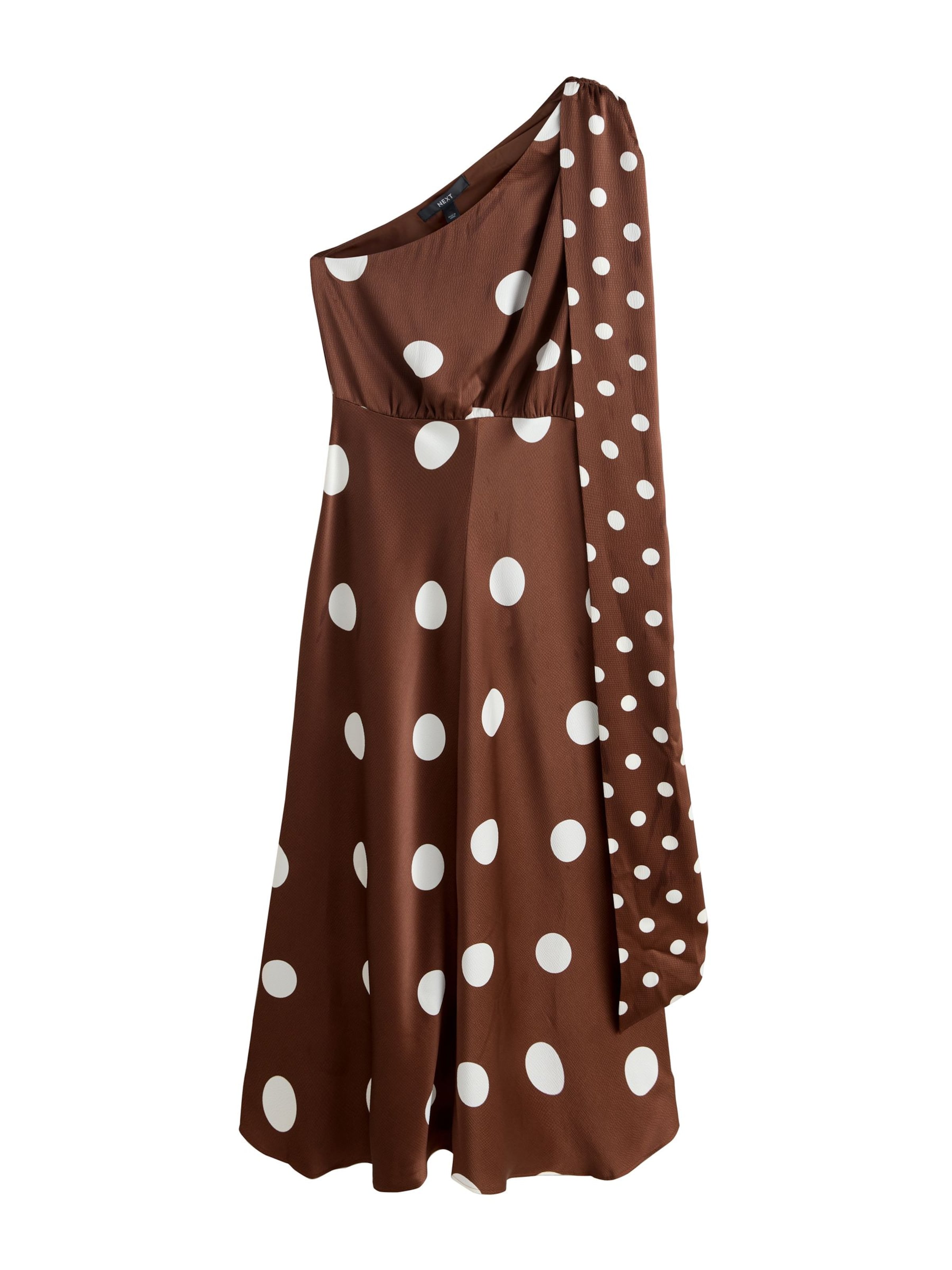 Next Dress in Chocolate / White, Item view