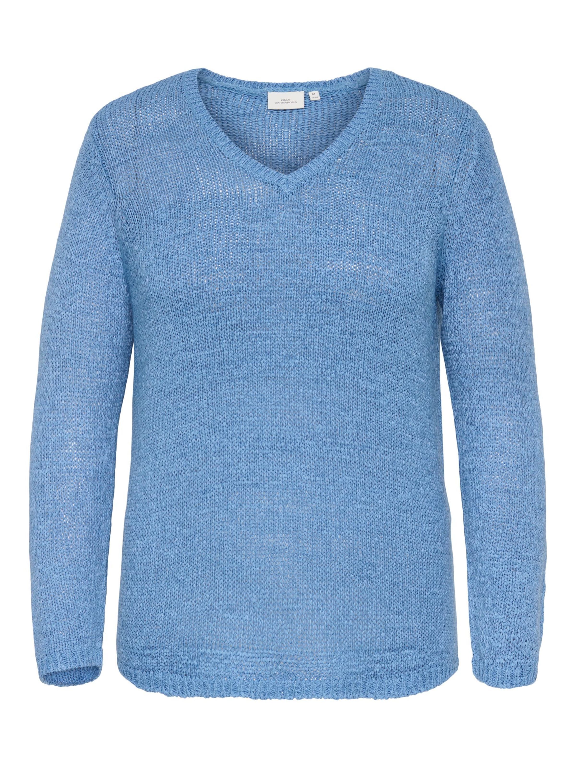 ONLY Carmakoma Sweater 'CARGeena' in Blue: front