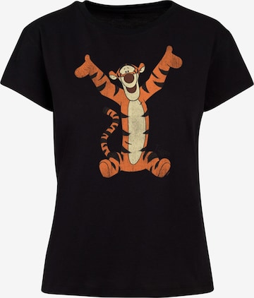 ABSOLUTE CULT Shirt 'Winnie The Pooh - Tigger' in Schwarz: predná strana
