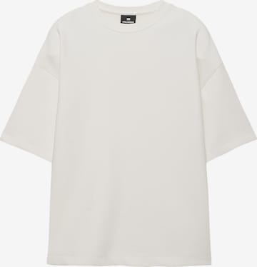 Pull&Bear T-Shirt in Weiß: Vorderseite