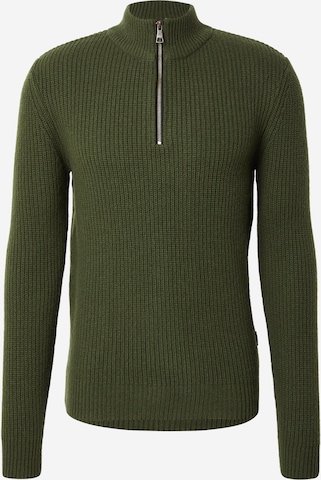 REPLAY Pullover 'Masche' in Grün: Vorderseite