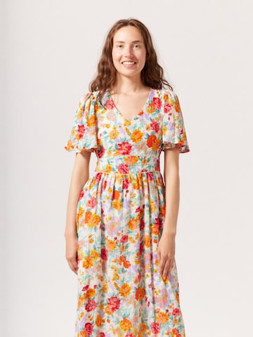 Robe d’été 'Eden' NAF NAF en mélange de couleurs