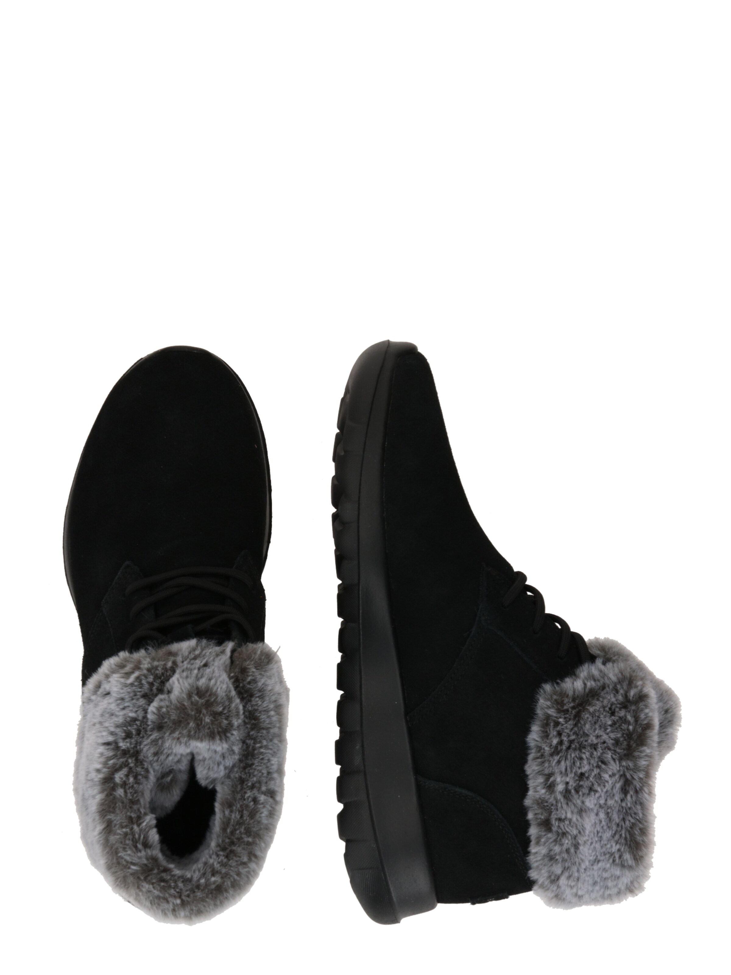 Bottines à lacets SKECHERS en noir