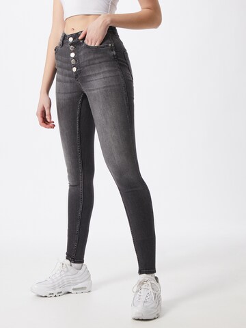 Skinny Jean 'Bobby' ONLY en gris : devant