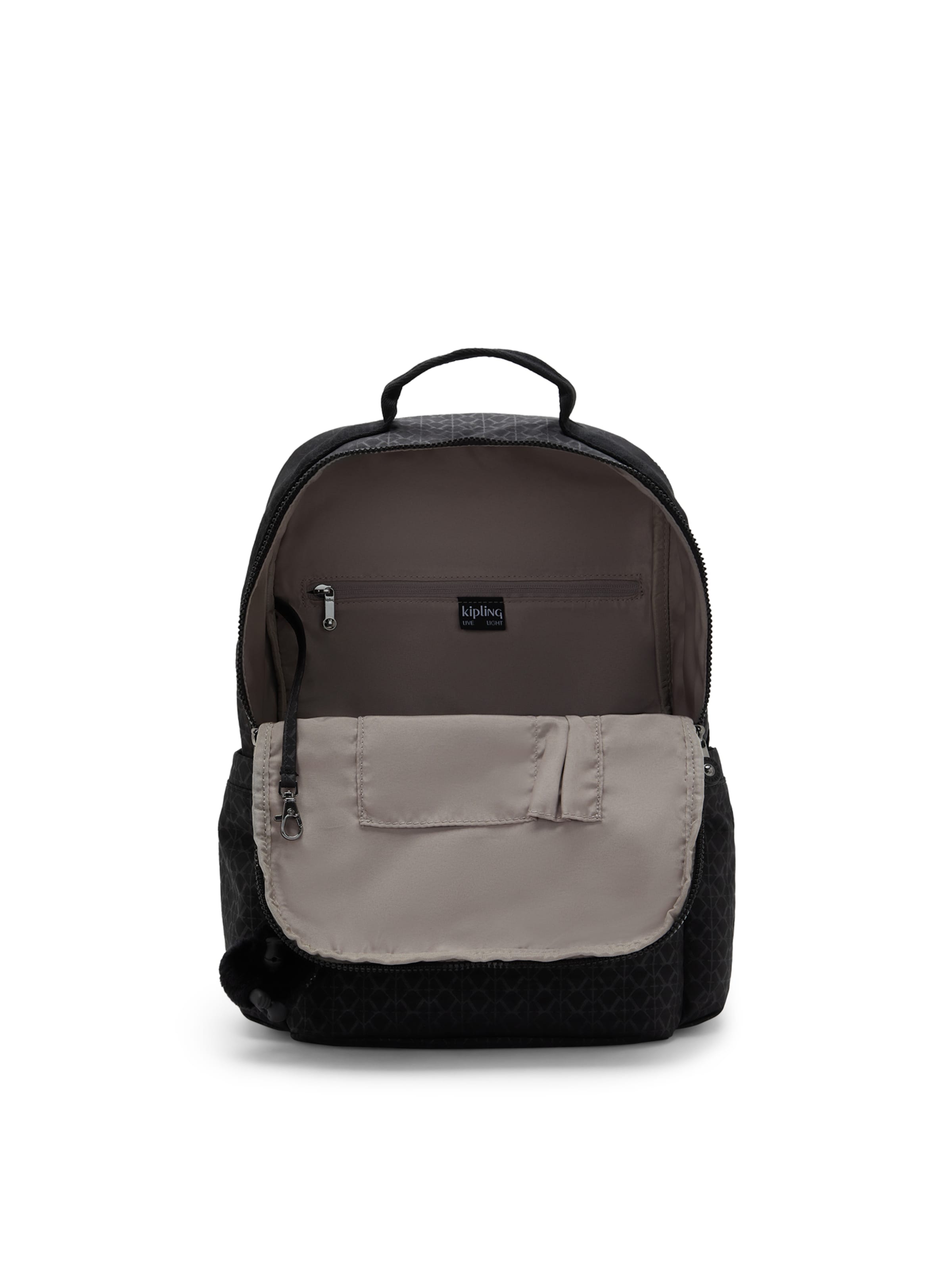 KIPLING - Mochila 'Biana' en negro
