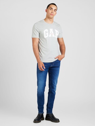 GAP Shirt 'ORIGINAL' in Grey
