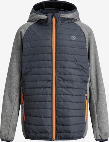 Jack & Jones Junior Jacke 'Multi' in Grau: predná strana