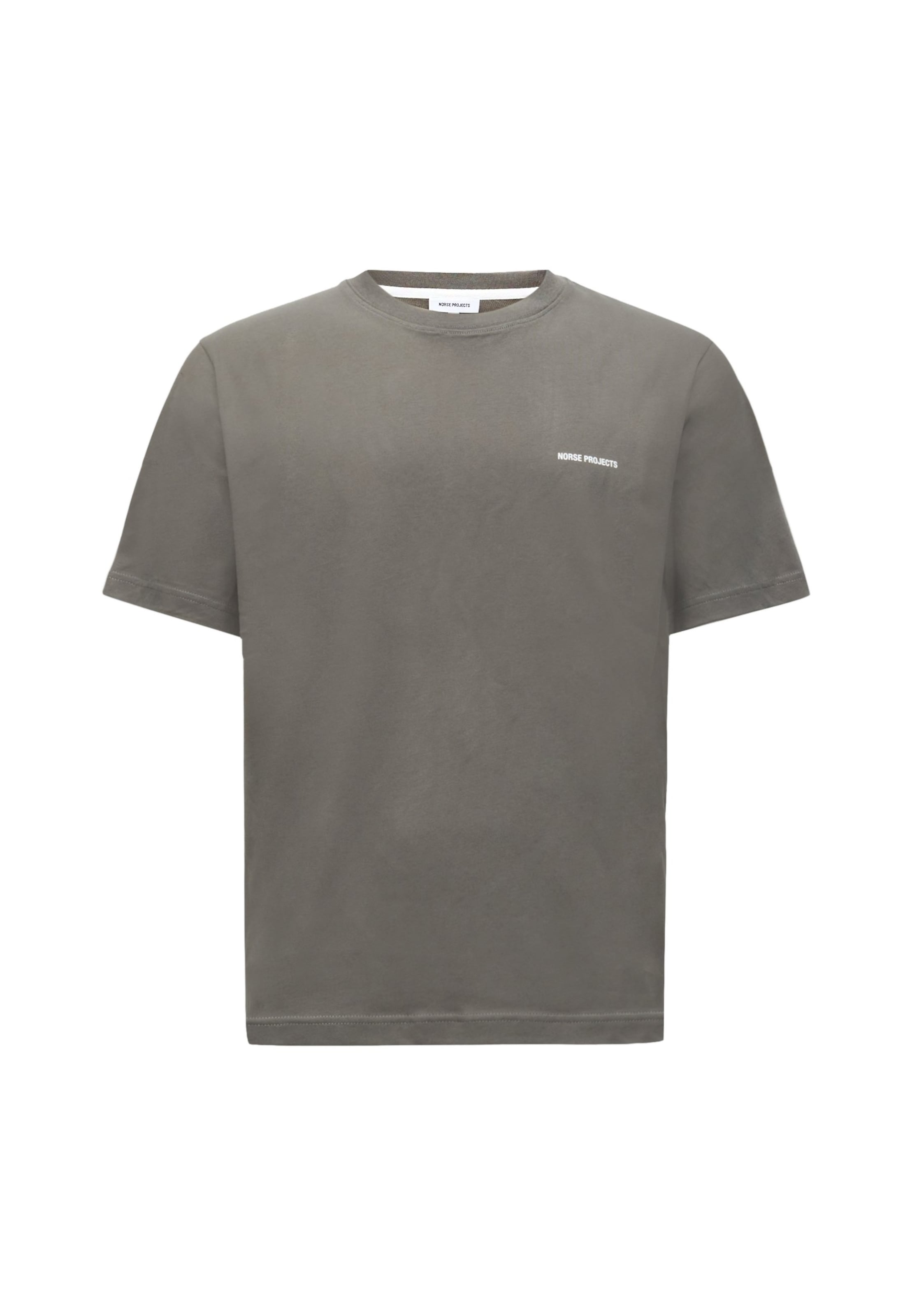 pelēks NORSE PROJECTS T-Krekls 'Dyrehaven': no priekšpuses