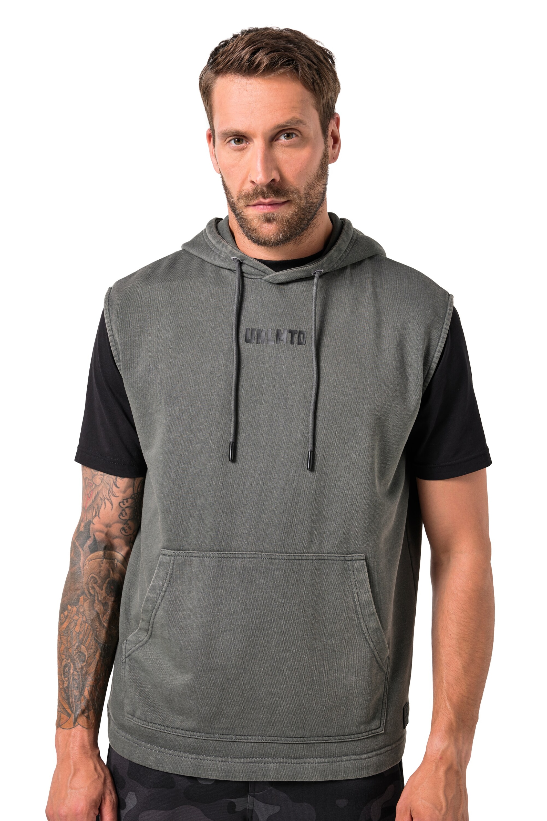 JAY-PI Sweatshirt in Grijs: voorkant